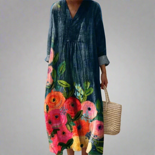 LD | Bloemen maxi jurk