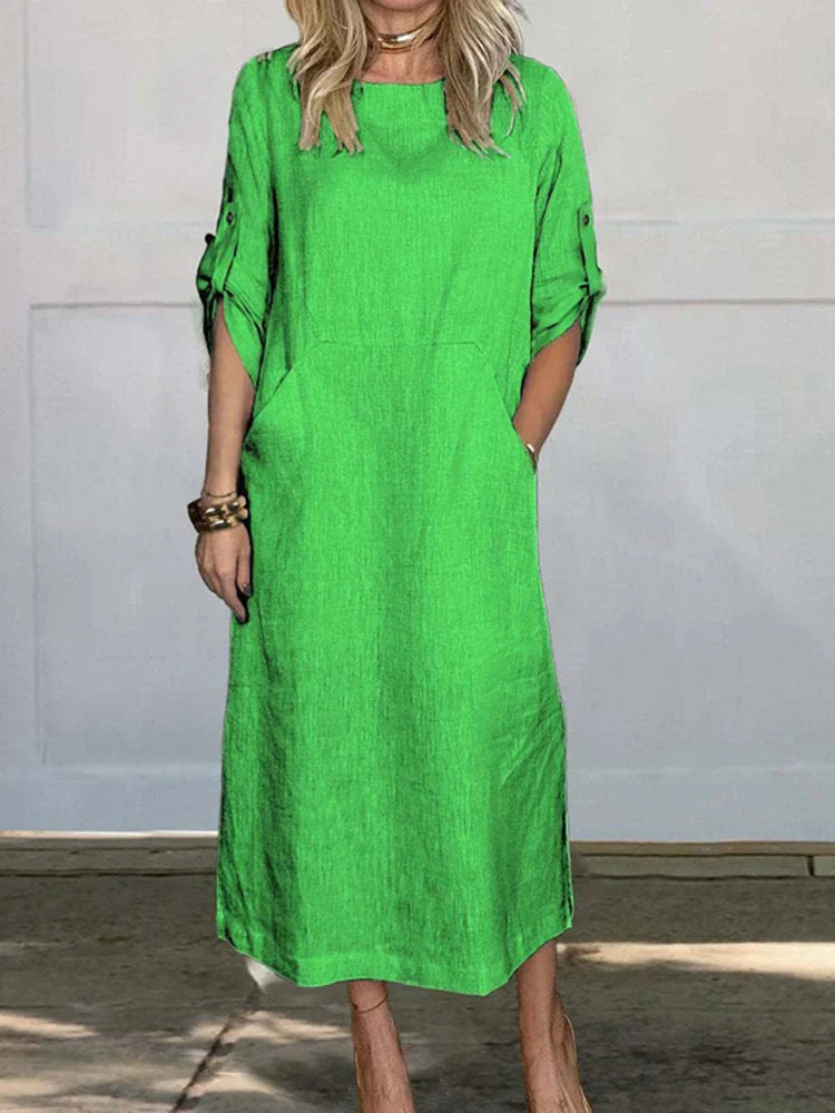 LM | Sweater dress with pockets