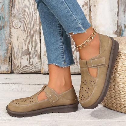 LD | Retro Literatuur Kunst Dikke Tong Grote Teen Sandalen