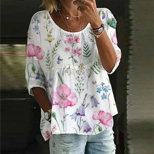 LM | Fresh and fashionable blouse