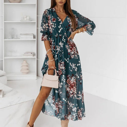 LM | Midi dress with slit