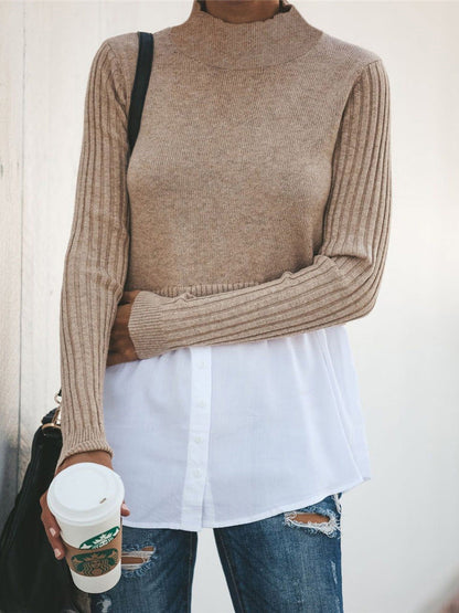 LM | Fashionable and minimalist winter sweater
