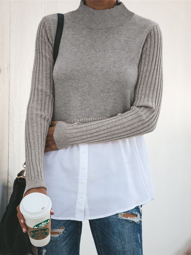 LM | Fashionable and minimalist winter sweater