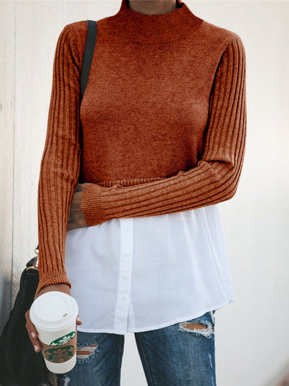 LM | Fashionable and minimalist winter sweater