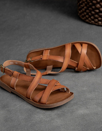 LD | Leren lichtgewicht Sandalen