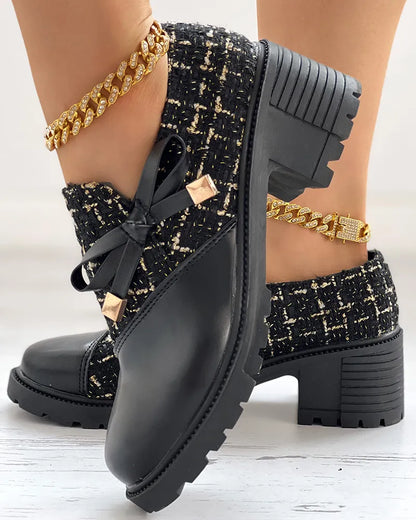 LD | Tweed Blokhakken