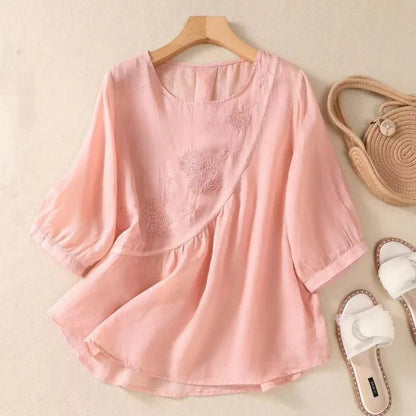 LM | Chic and relaxed winter blouse