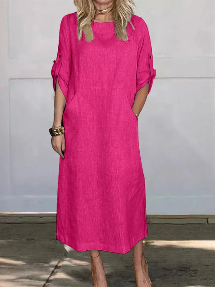 LM | Sweater dress with pockets