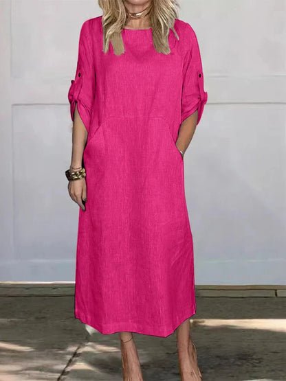 LM | Sweater dress with pockets