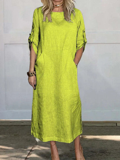 LM | Sweater dress with pockets