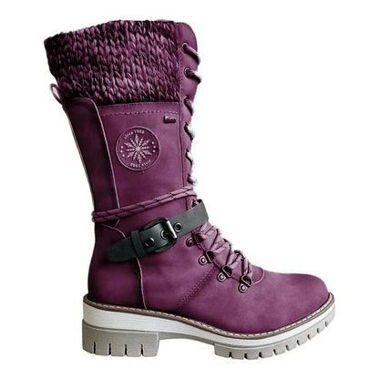 TS | Combat-style lace-up boots