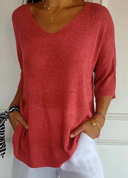 TS | Shirt with half-length sleeves