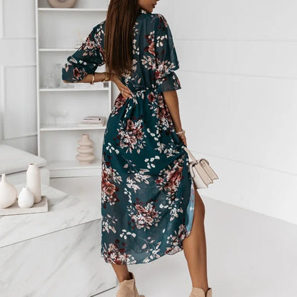 LM | Midi dress with slit