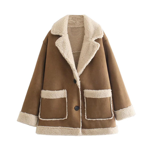 LD | KatherinesJacket I Fleecejack met wol voor dames