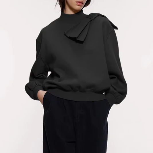 LD | Elegant sweatshirt met strik
