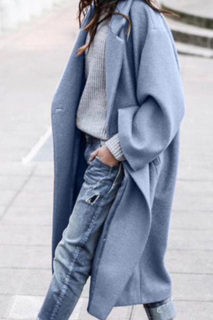 LD | Elegante jas met oversized revers