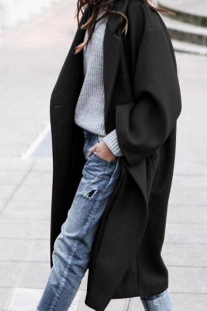 LD | Elegante jas met oversized revers