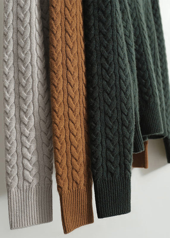 TS | Knitted sweater with buttons
