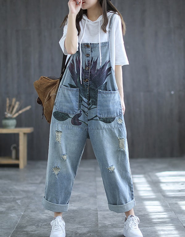 LM | Fresh and fashionable jumpsuit