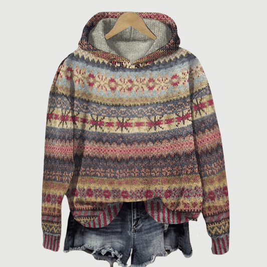 TS | Patterned hoodie