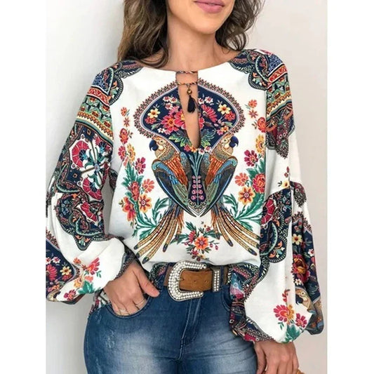 LD | Trendy, minimalistische winterblouse