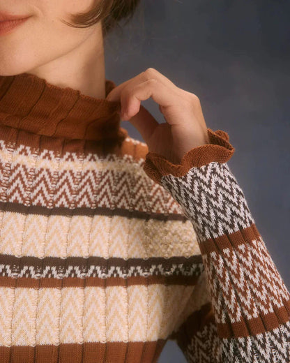 LD | Elegante gebreide jurk voor dames