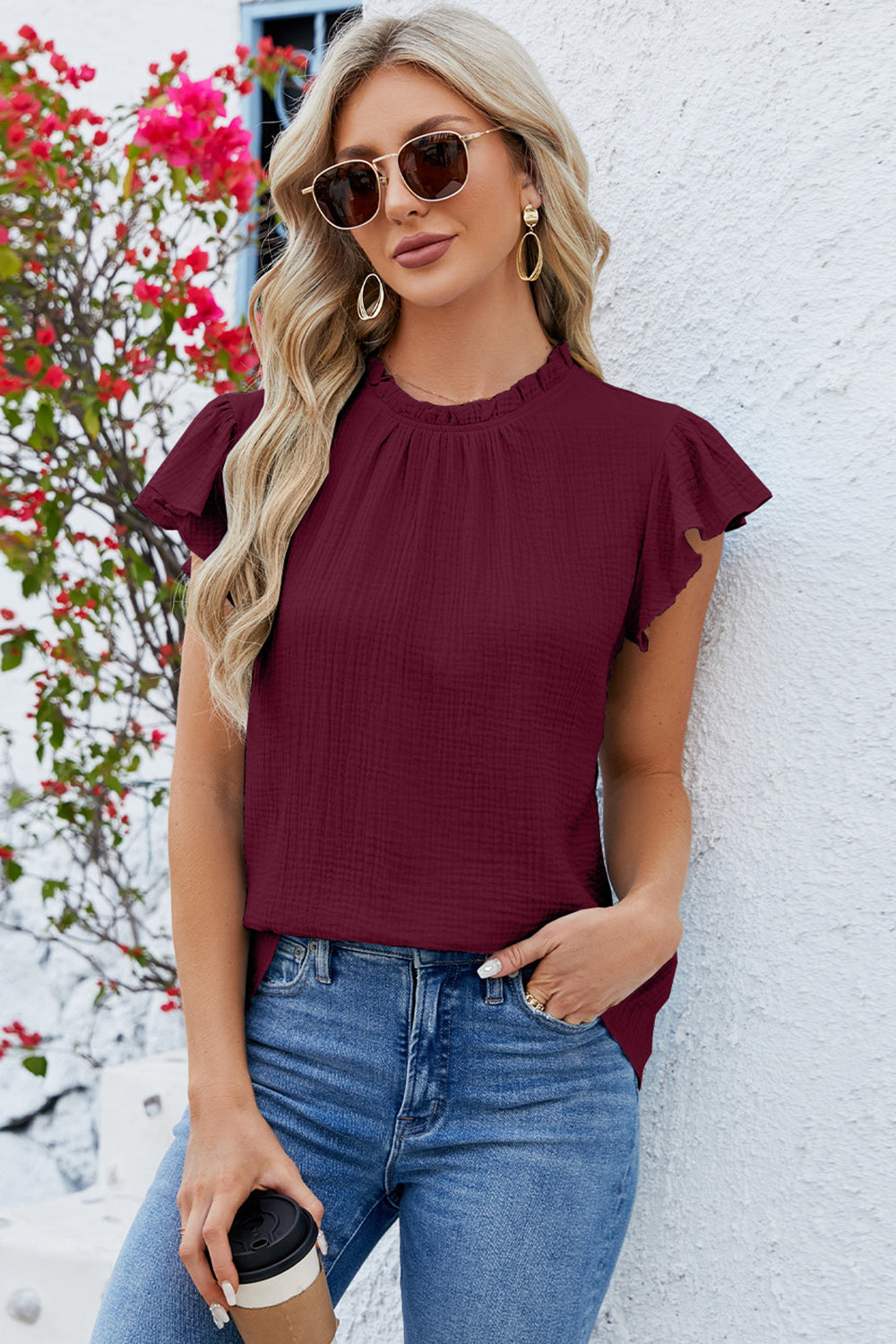 LM | Soft and airy blouse