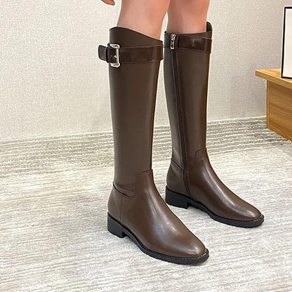 LM | High boots with buckle straps 2024