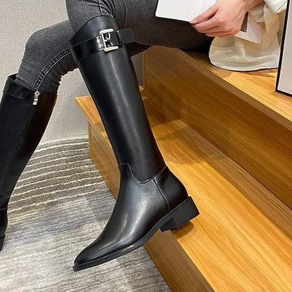 LM | High boots with buckle straps 2024