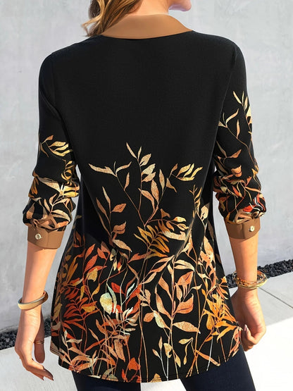 LD Over het geheel genomen een comfortabele en modieuze blouse