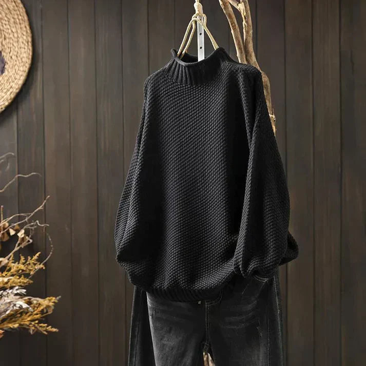 TS | Turtle-neck sweater in chunky knit