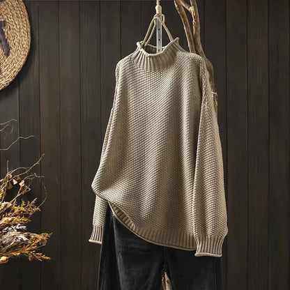 TS | Turtle-neck sweater in chunky knit