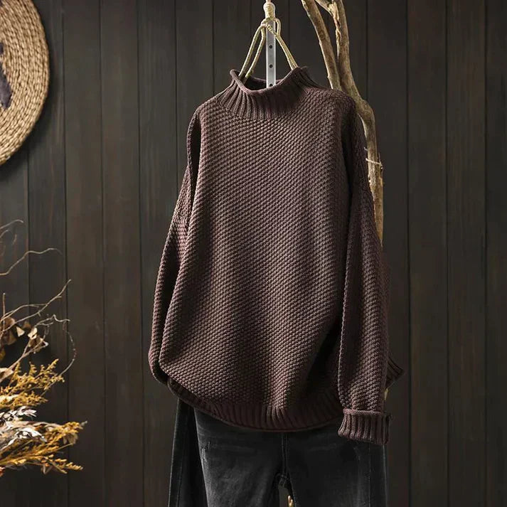 TS | Turtle-neck sweater in chunky knit
