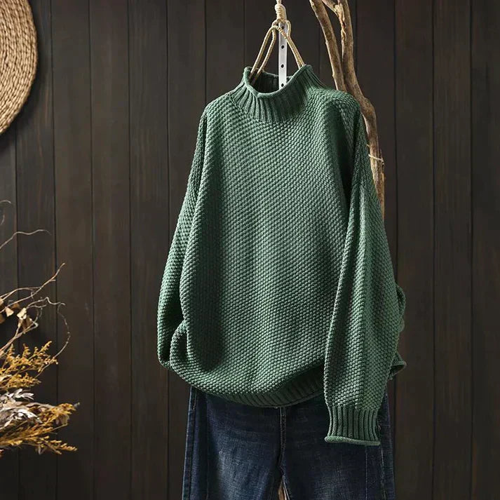 TS | Turtle-neck sweater in chunky knit