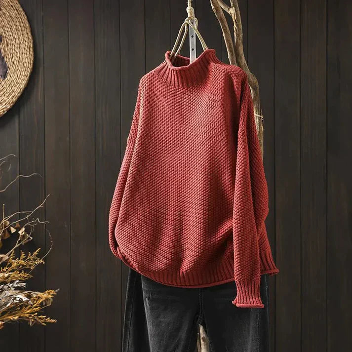 TS | Turtle-neck sweater in chunky knit