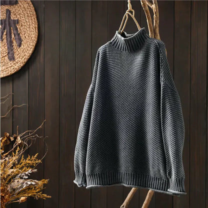 TS | Turtle-neck sweater in chunky knit