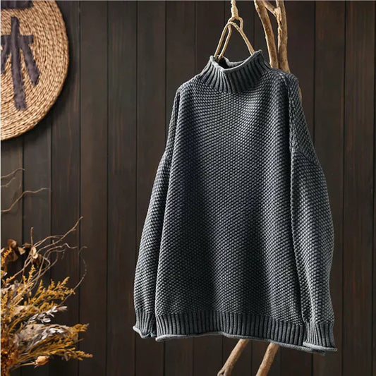 TS | Turtle-neck sweater in chunky knit
