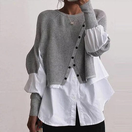 LD | Elegante trui met shirt