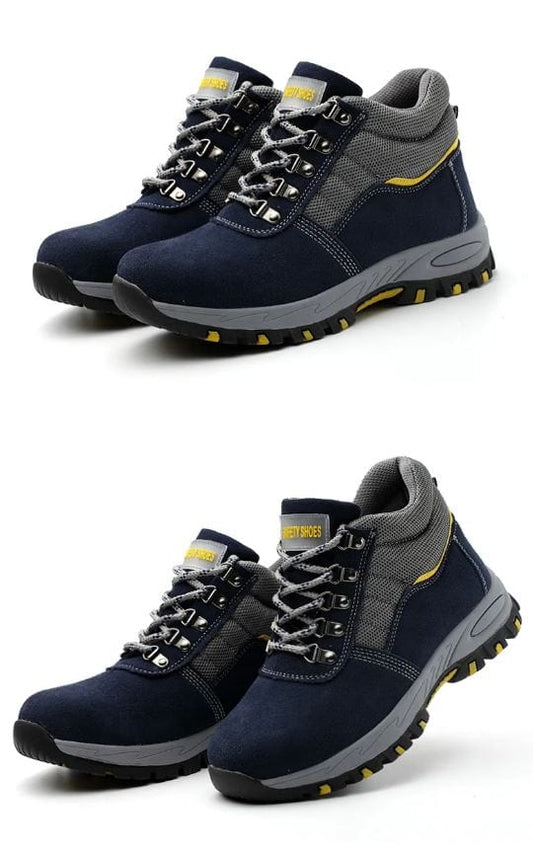 LM | Leather boots with steel toe cap and iron protection