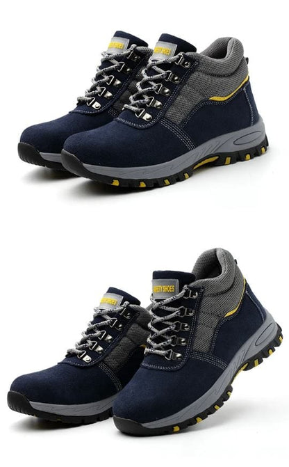 LM | Leather boots with steel toe cap and iron protection
