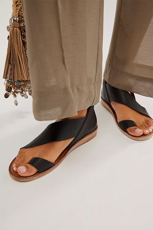 LD | Teenring Gesp plaat sandalen