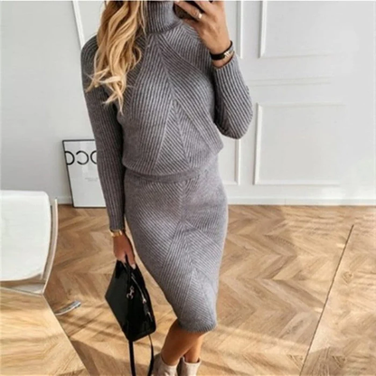 LM | Comfortable knitted dress sweater