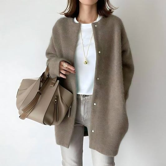 TS | Cardigan with button placket