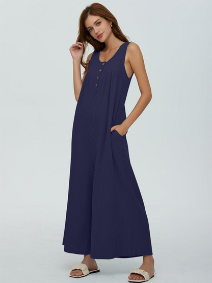 LM | Tailored and airy jumpsuit
