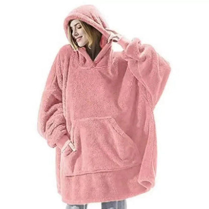 LD | Grote fleece trui met capuchon