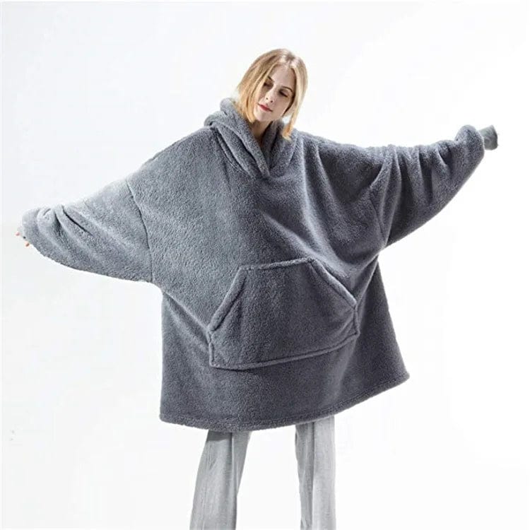 LD | Grote fleece trui met capuchon