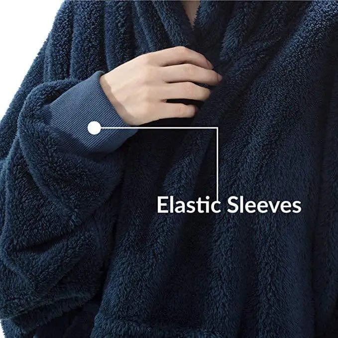 LD | Grote fleece trui met capuchon