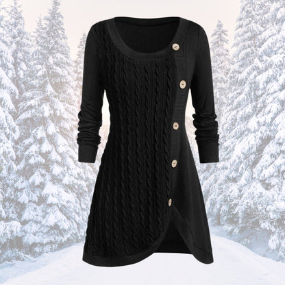 LM | Warm and elegant sweater dress