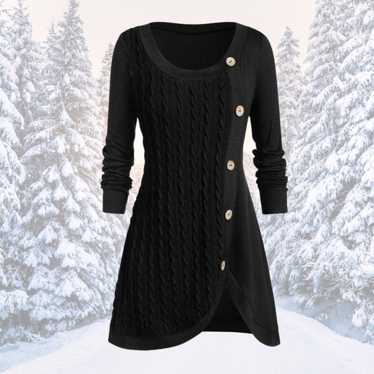 LM | Warm and elegant sweater dress
