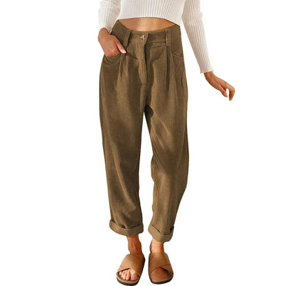 LM | Pants with high waist and wide leg